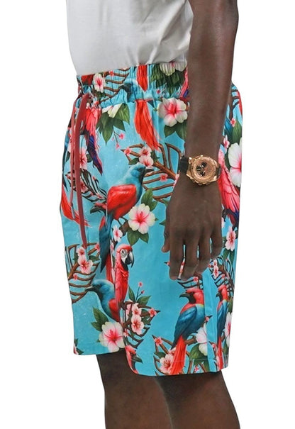 Blac Leaf Tropical Arrangement Short from On Time Fashions – Shorts by Blac Leaf, Birmingham AL’s 1 fashion store and premier destination for streetwear, suits, kids fashion, and big & tall