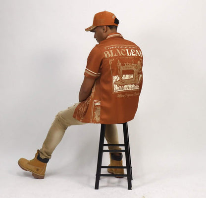 Blac Leaf Where Purpose Resides Button Up from On Time Fashions – Streetwear Button Up by Blac Leaf, Birmingham AL’s 1 fashion store and premier destination for streetwear, suits, kids fashion, and big & tall