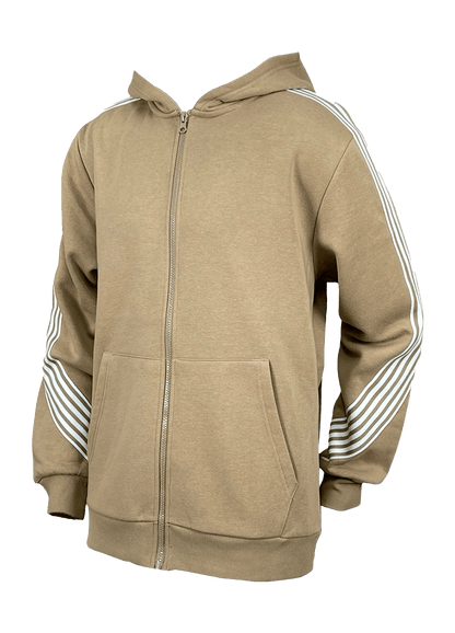 Blind Trust Striped Baggy Fleece Sweatsuit – BTF24019