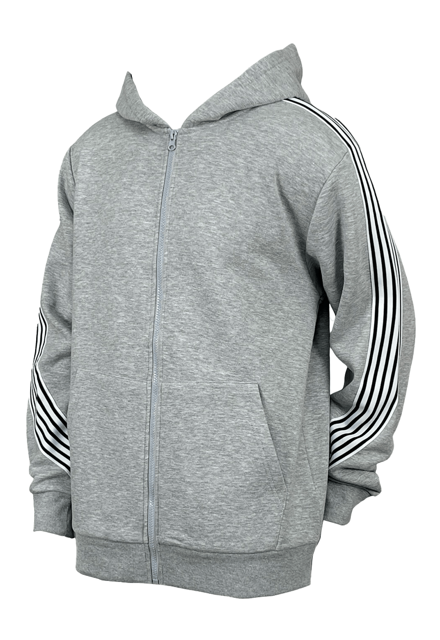 Blind Trust Striped Baggy Fleece Sweatsuit – BTF24019
