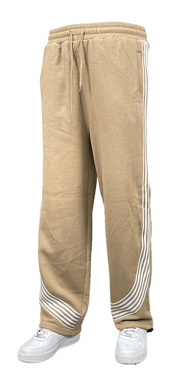 Blind Trust Striped Baggy Fleece Sweatsuit – BTF24019