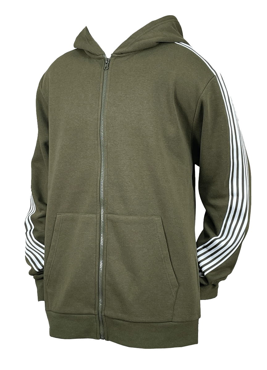 Blind Trust Striped Baggy Fleece Sweatsuit – BTF24019