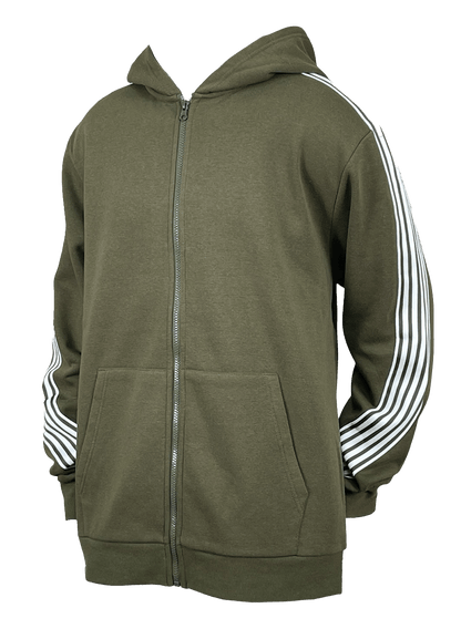Blind Trust Striped Baggy Fleece Sweatsuit – BTF24019