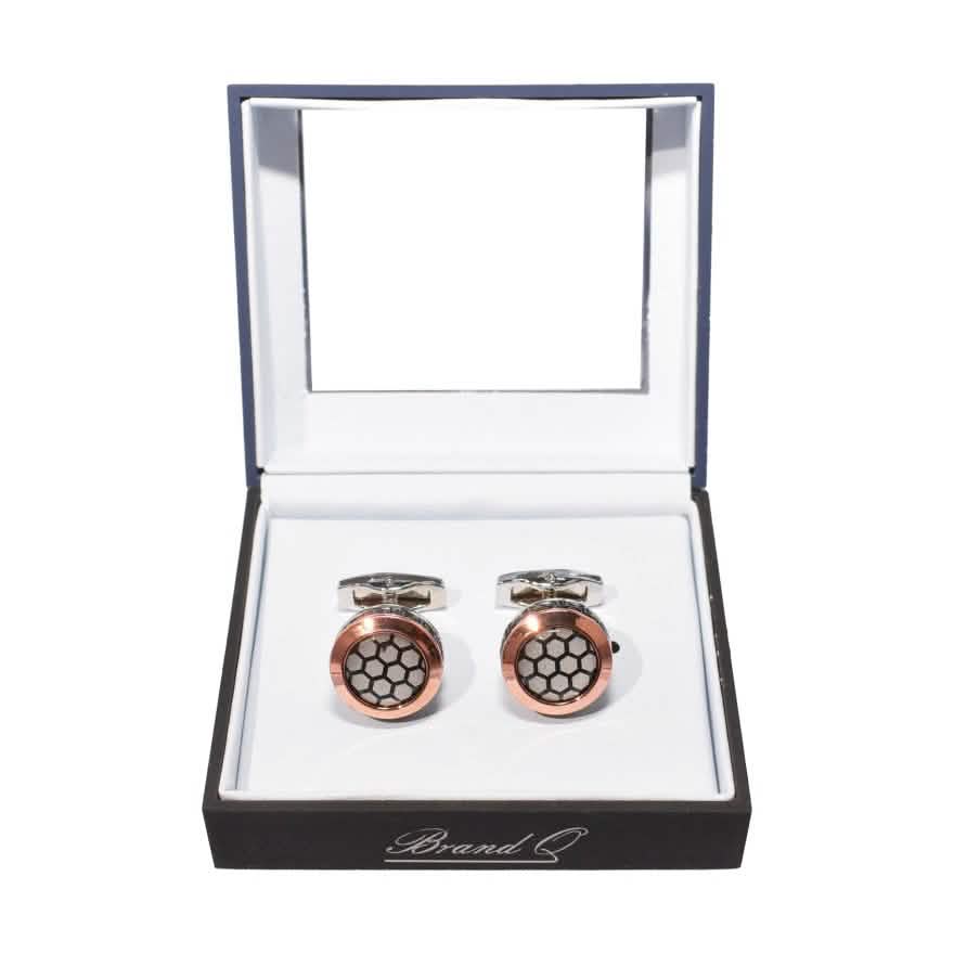 Brand Q Cufflinks – CFN504 from On Time Fashions – Cufflinks by Brand Q, Birmingham AL’s 1 fashion store and premier destination for streetwear, suits, kids fashion, and big & tall