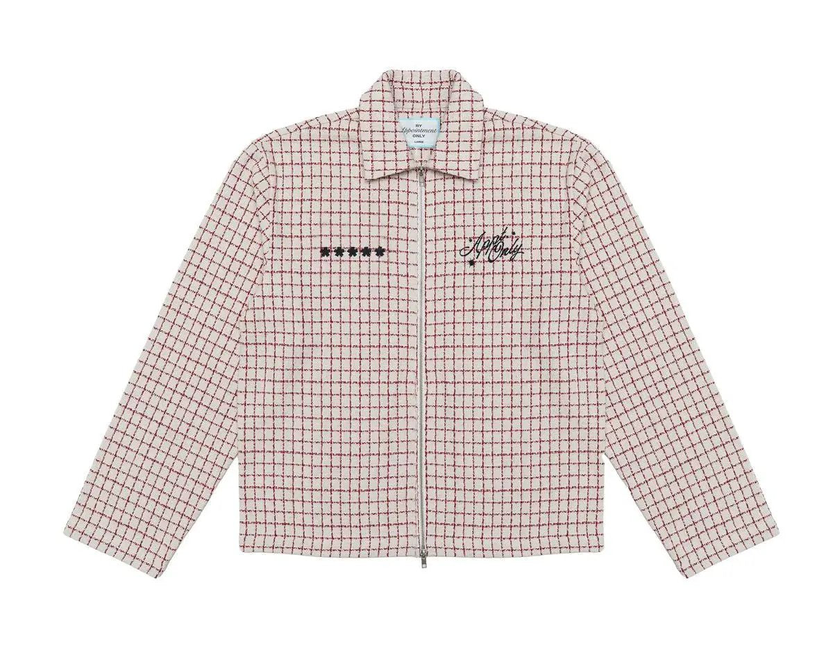 By Appointment Only Drop Out Zip Flannel by By Appointment Only