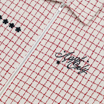 By Appointment Only Drop Out Zip Flannel by By Appointment Only
