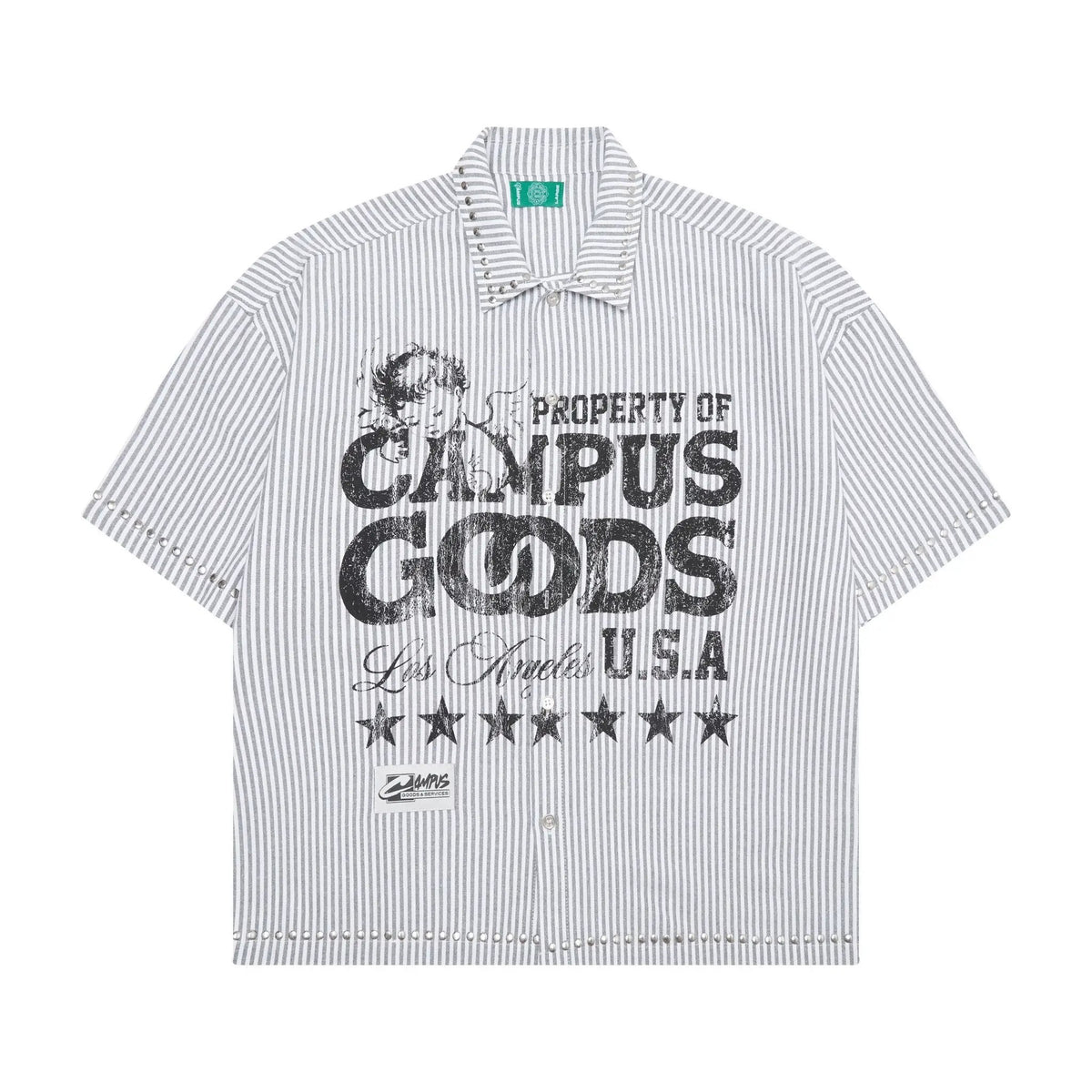 Campus Goods Seraph Stripe Button-Up by Campus Goods
