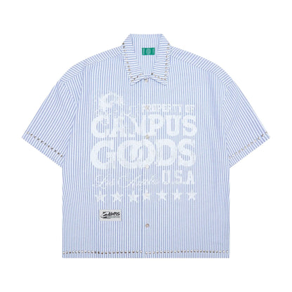Campus Goods Seraph Stripe Button-Up