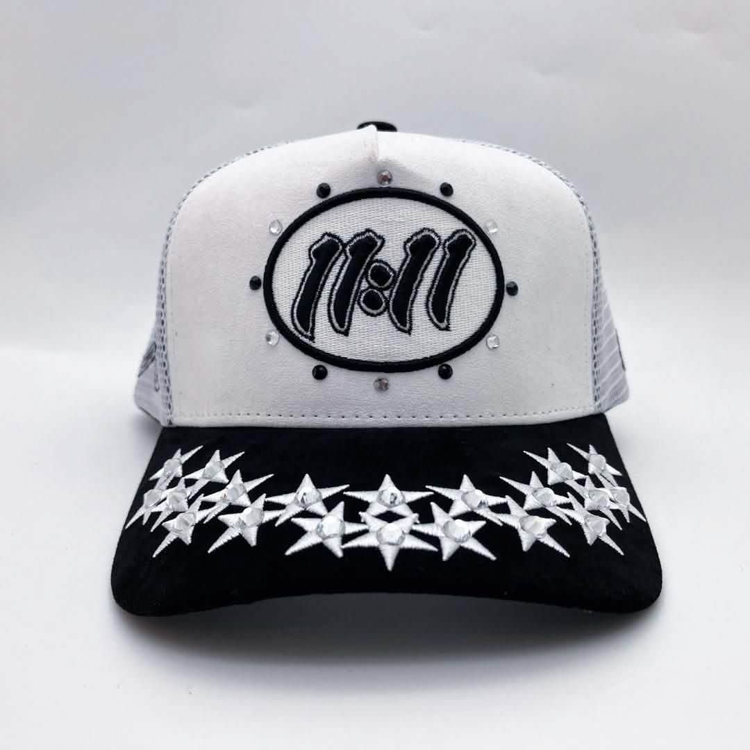 Cap Dealers Diamond 11:11 Trucker Hat from On Time Fashions – Fitted Caps & Snapbacks by Str8 Drop, Birmingham AL’s 1 fashion store and premier destination for streetwear, suits, kids fashion, and big & tall