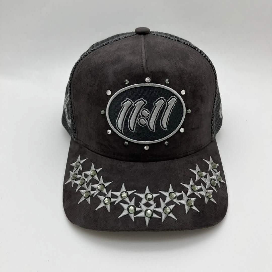 Cap Dealers Diamond 11:11 Trucker Hat from On Time Fashions – Fitted Caps & Snapbacks by Str8 Drop, Birmingham AL’s 1 fashion store and premier destination for streetwear, suits, kids fashion, and big & tall