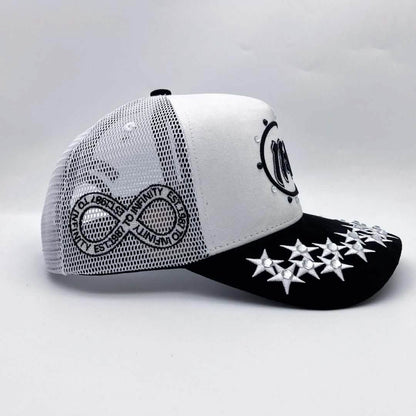 Cap Dealers Diamond 11:11 Trucker Hat from On Time Fashions – Fitted Caps & Snapbacks by Str8 Drop, Birmingham AL’s 1 fashion store and premier destination for streetwear, suits, kids fashion, and big & tall