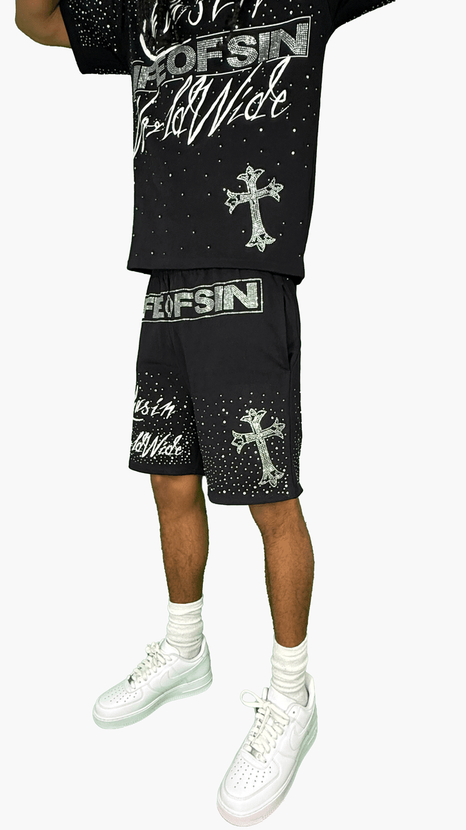 Chasin Worldwide Life of Sin Shorts from On Time Fashions – by On Time Fashions , Birmingham AL’s 1 fashion store and premier destination for streetwear, suits, kids fashion, and big & tall