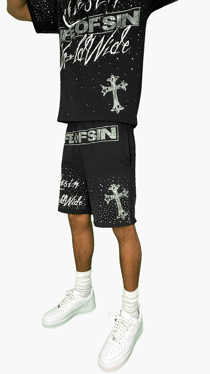 Chasin Worldwide Life of Sin Shorts from On Time Fashions – by On Time Fashions , Birmingham AL’s 1 fashion store and premier destination for streetwear, suits, kids fashion, and big & tall