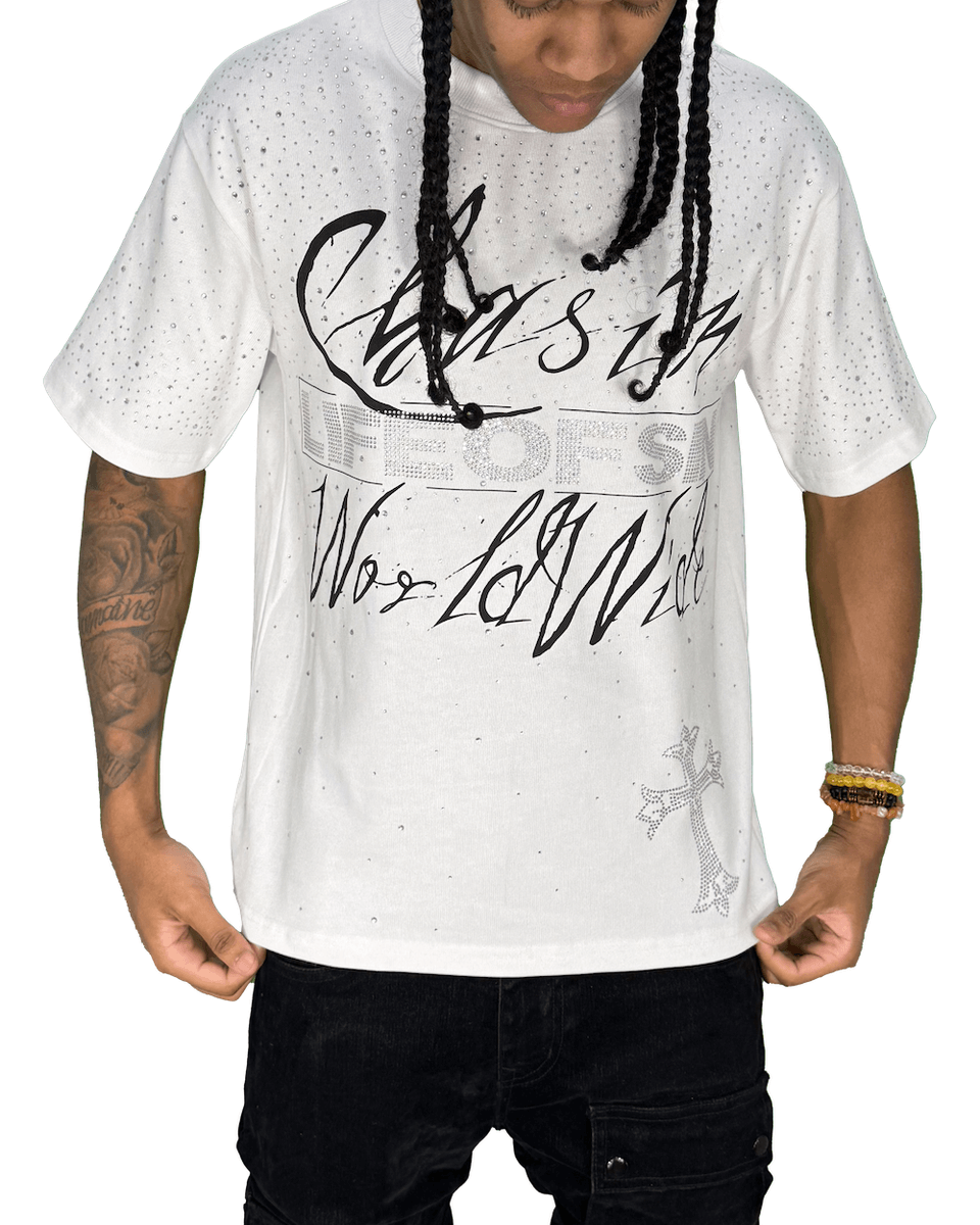 Chasin Worldwide Life of Sin Tee from On Time Fashions – Tee by On Time Fashions , Birmingham AL’s 1 fashion store and premier destination for streetwear, suits, kids fashion, and big & tall