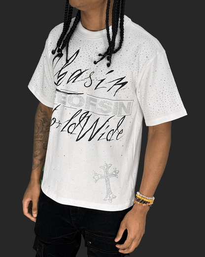 Chasin Worldwide Life of Sin Tee from On Time Fashions – Tee by On Time Fashions , Birmingham AL’s 1 fashion store and premier destination for streetwear, suits, kids fashion, and big & tall