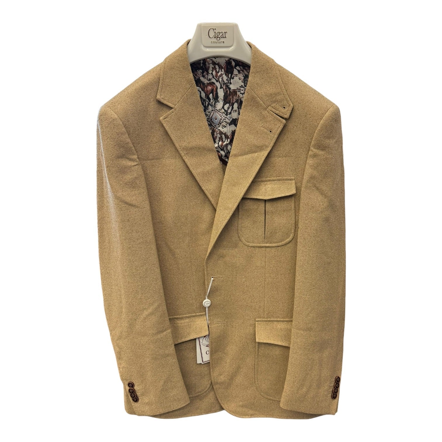 Cigar Couture Sports Coat – J-7037 from On Time Fashions – Sports Coat by Marenzio group Inc., Birmingham AL’s 1 fashion store and premier destination for streetwear, suits, kids fashion, and big & tall
