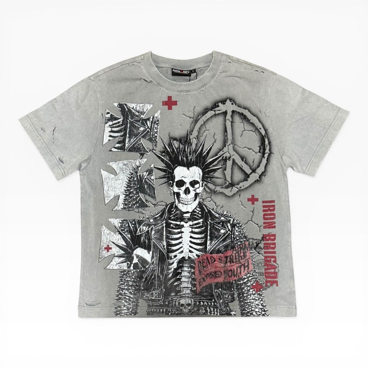 Concept LA Brigade Tee from On Time Fashions – T-shirt by Concept LA, Birmingham AL’s 1 fashion store and premier destination for streetwear, suits, kids fashion, and big & tall