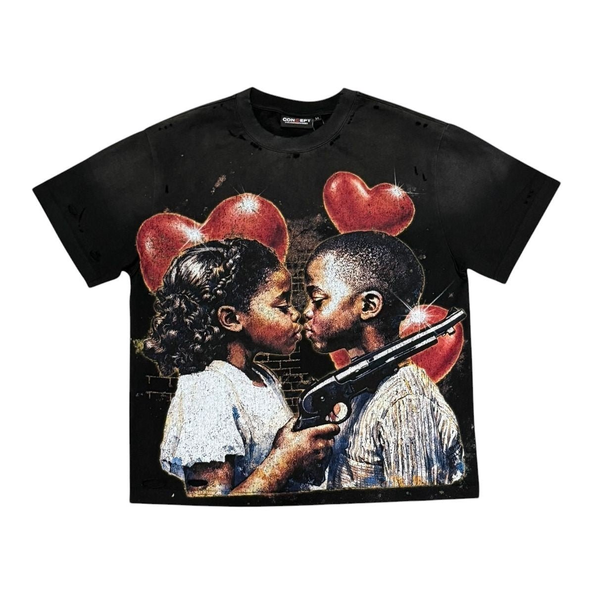 Concept LA Love Tee from On Time Fashions – T-shirt by Concept LA, Birmingham AL’s 1 fashion store and premier destination for streetwear, suits, kids fashion, and big & tall