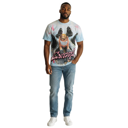 Concept LA Silence Tee from On Time Fashions – T-shirt by Concept LA, Birmingham AL’s 1 fashion store and premier destination for streetwear, suits, kids fashion, and big & tall