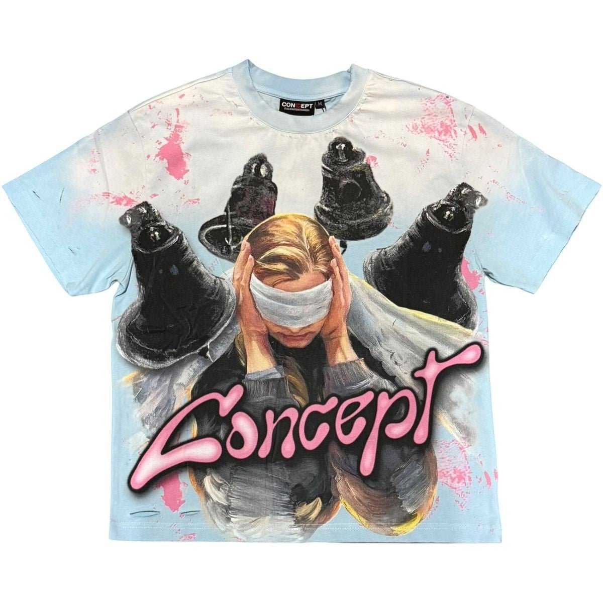 Concept LA Silence Tee from On Time Fashions – T-shirt by Concept LA, Birmingham AL’s 1 fashion store and premier destination for streetwear, suits, kids fashion, and big & tall