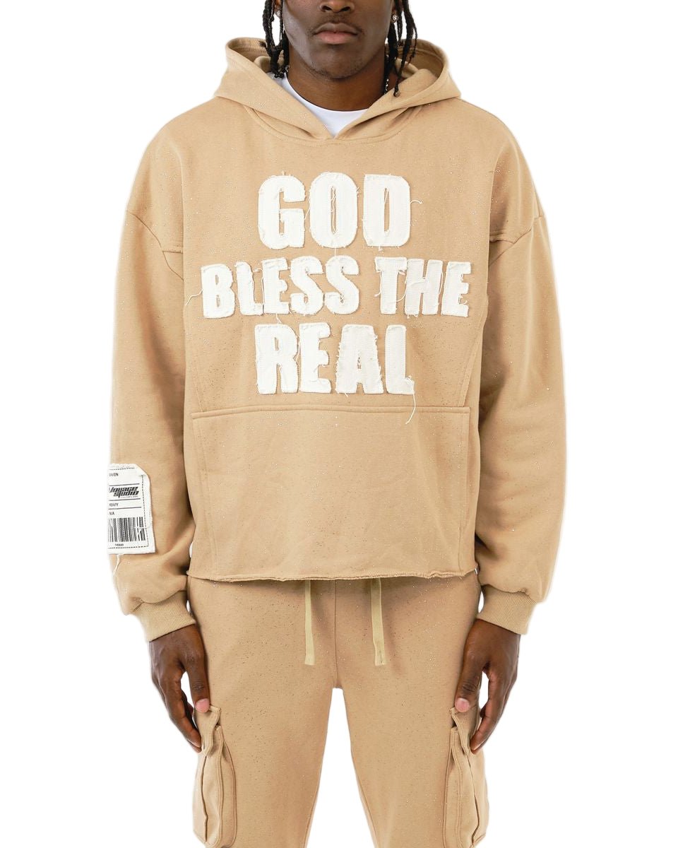 Copper Rivet God Bless the Real from On Time Fashions – Hoodie by Copper Rivet, Birmingham AL’s 1 fashion store and premier destination for streetwear, suits, kids fashion, and big & tall