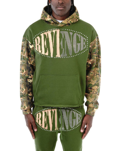 Copper Rivet Revenge Stacked Sweatsuit from On Time Fashions – Sweatsuit by Copper Rivet, Birmingham AL’s 1 fashion store and premier destination for streetwear, suits, kids fashion, and big & tall