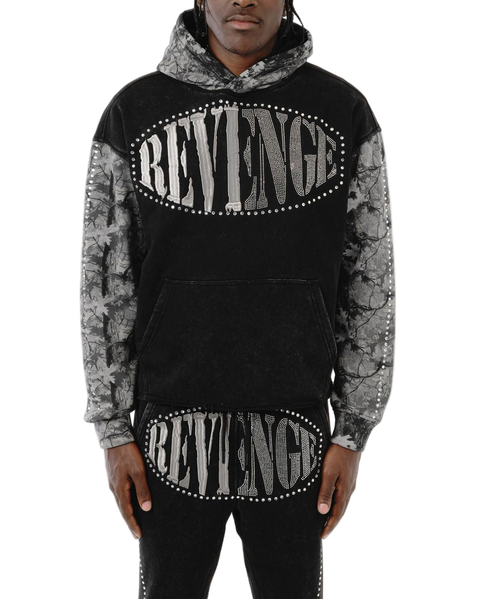 Copper Rivet Revenge Stacked Sweatsuit from On Time Fashions – Sweatsuit by Copper Rivet, Birmingham AL’s 1 fashion store and premier destination for streetwear, suits, kids fashion, and big & tall