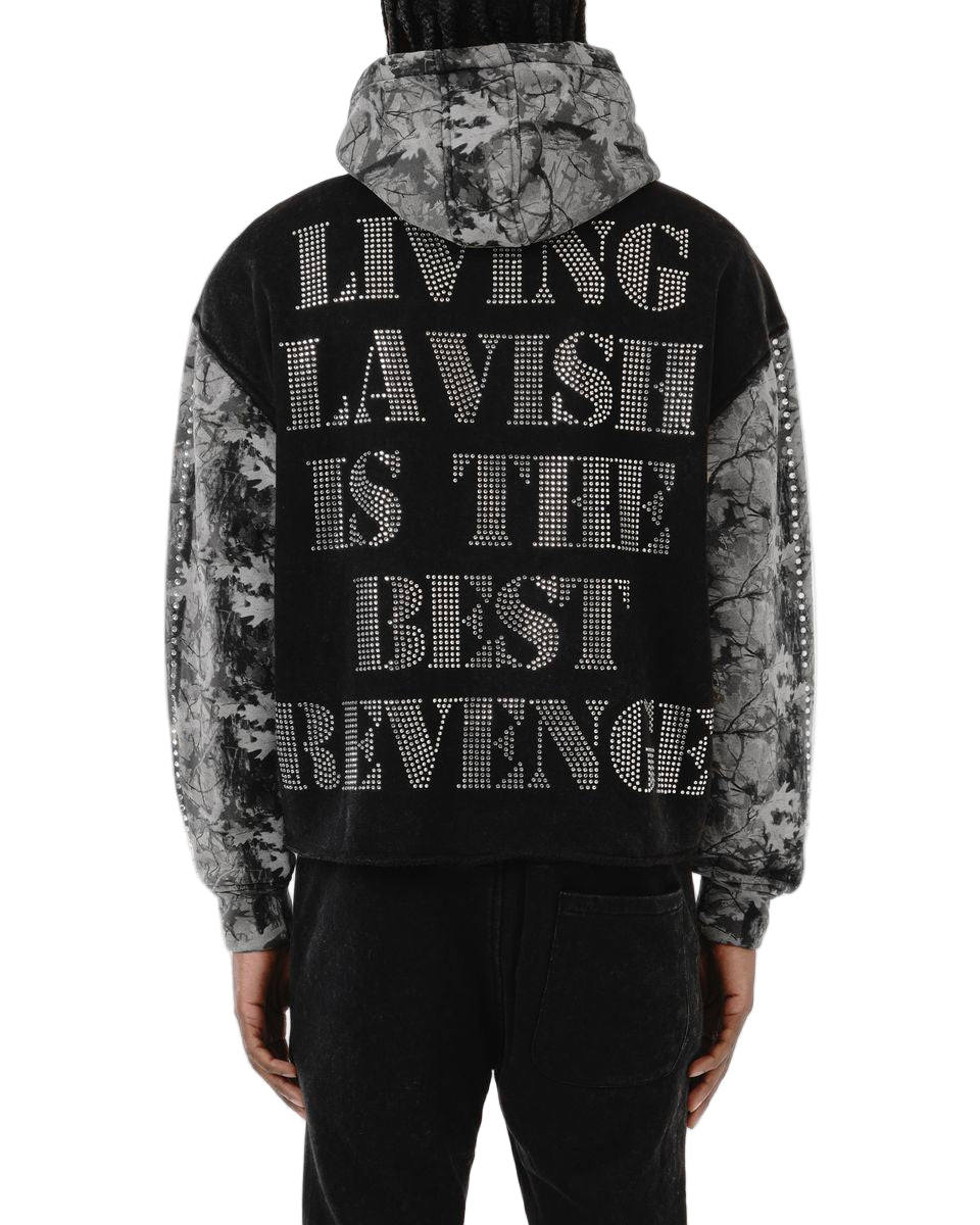 Copper Rivet Revenge Stacked Sweatsuit from On Time Fashions – Sweatsuit by Copper Rivet, Birmingham AL’s 1 fashion store and premier destination for streetwear, suits, kids fashion, and big & tall