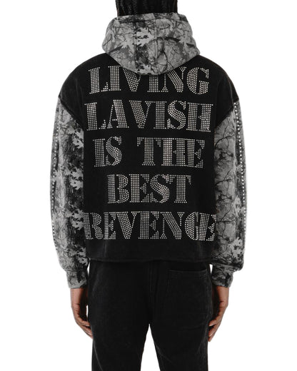 Copper Rivet Revenge Stacked Sweatsuit from On Time Fashions – Sweatsuit by Copper Rivet, Birmingham AL’s 1 fashion store and premier destination for streetwear, suits, kids fashion, and big & tall