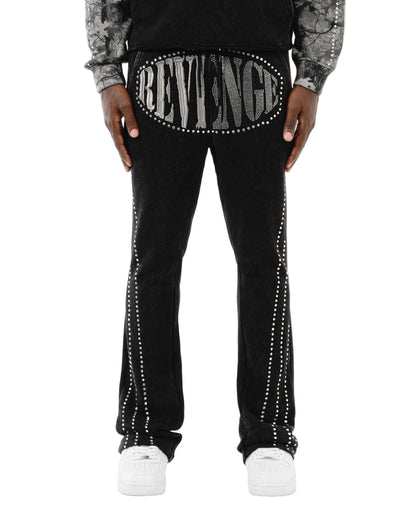 Copper Rivet Revenge Stacked Sweatsuit from On Time Fashions – Sweatsuit by Copper Rivet, Birmingham AL’s 1 fashion store and premier destination for streetwear, suits, kids fashion, and big & tall