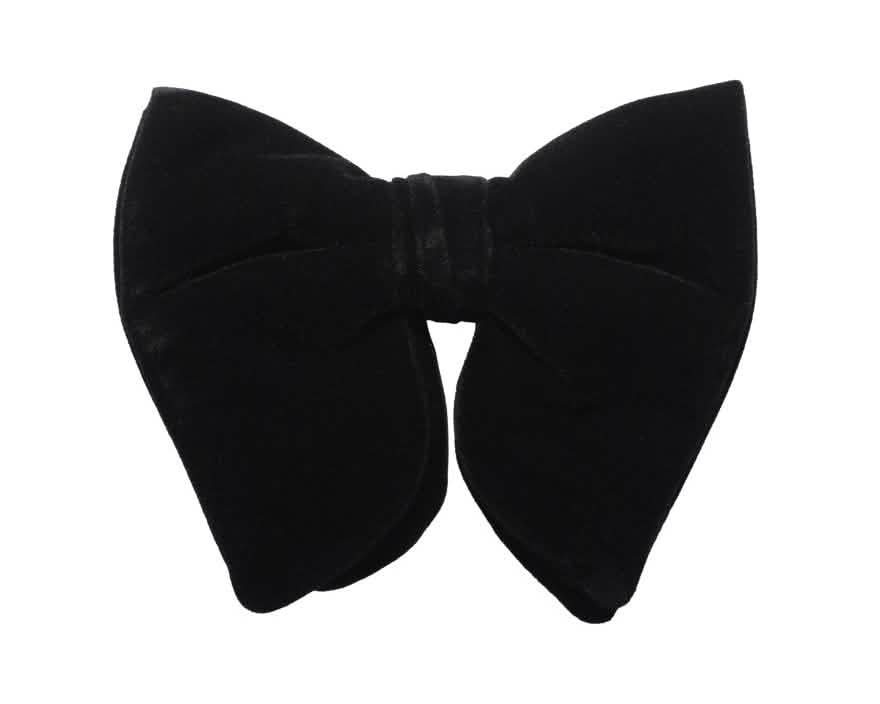 Brand Q Droopy Velvet Microfiber Bow Ties & Hankies