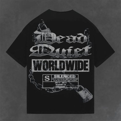 DEADQUIET Silenced Tee by DEADQUIET