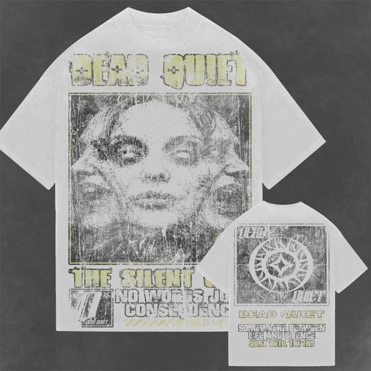 DEADQUIET The Silent One Tee by DEADQUIET