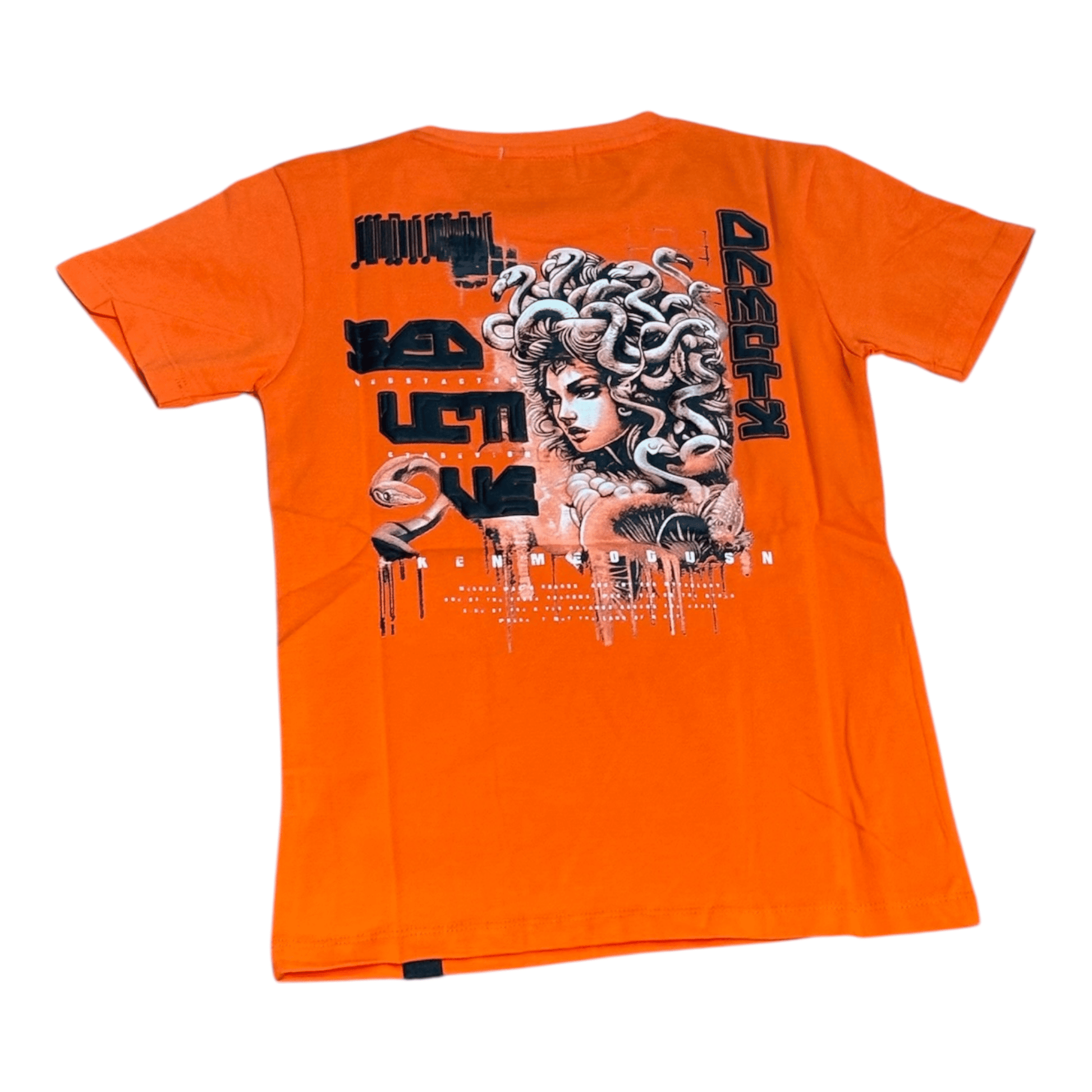 Denimicity Kid's Medusa Tee from On Time Fashions – Kid's Tee by Denimicity, Birmingham AL’s 1 fashion store and premier destination for streetwear, suits, kids fashion, and big & tall