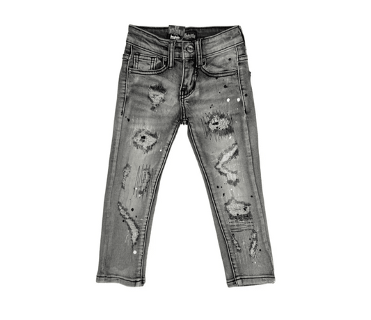 Denimicity Kid's Rip and Repair Jeans from On Time Fashions – Kid's Jeans by Denimicity, Birmingham AL’s 1 fashion store and premier destination for streetwear, suits, kids fashion, and big & tall