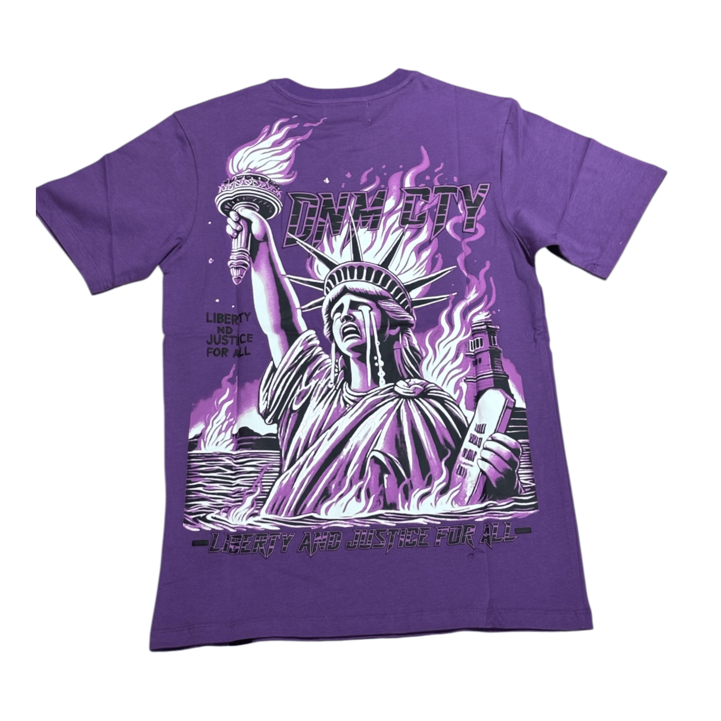 Denimicity Liberty Drowning Tee from On Time Fashions – tee by On Time Fashions , Birmingham AL’s 1 fashion store and premier destination for streetwear, suits, kids fashion, and big & tall
