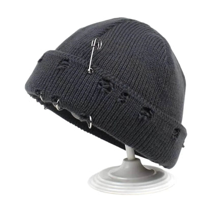 Distressed Beanie from On Time Fashions – Beanie by On Time Fashions , Birmingham AL’s 1 fashion store and premier destination for streetwear, suits, kids fashion, and big & tall