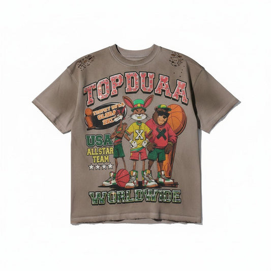 Duaa All Star Tee from On Time Fashions – Tee by Duaa, Birmingham AL’s 1 fashion store and premier destination for streetwear, suits, kids fashion, and big & tall