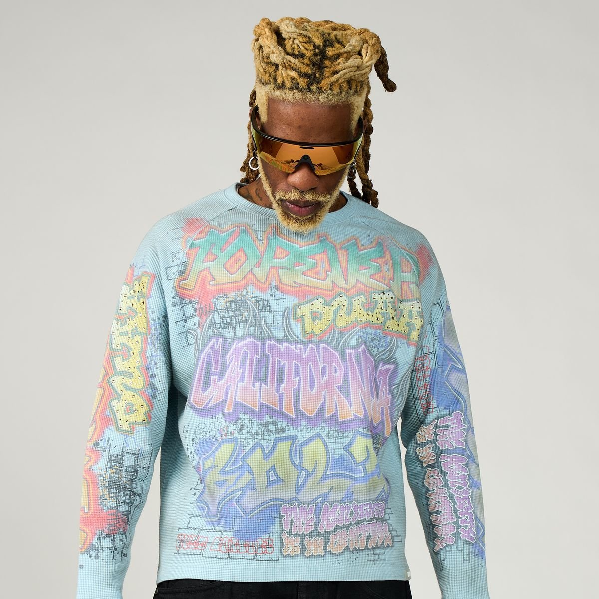 DUAA Art Long Sleeve from On Time Fashions – Long Sleeve Tee by DUAA, Birmingham AL’s 1 fashion store and premier destination for streetwear, suits, kids fashion, and big & tall