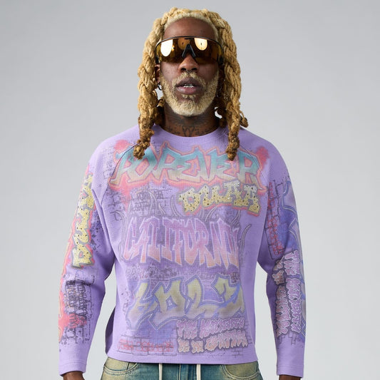 Duaa Design Long Sleeve from On Time Fashions – Longsleeve by DUAA, Birmingham AL’s 1 fashion store and premier destination for streetwear, suits, kids fashion, and big & tall