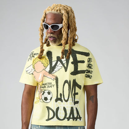 Duaa Luv Tee from On Time Fashions – T-shirt by DUAA, Birmingham AL’s 1 fashion store and premier destination for streetwear, suits, kids fashion, and big & tall