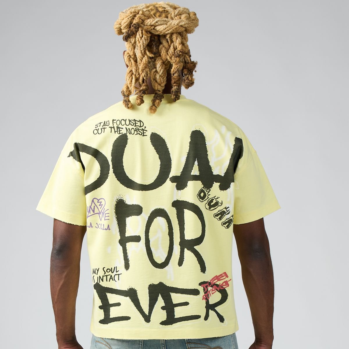 Duaa Luv Tee from On Time Fashions – T-shirt by DUAA, Birmingham AL’s 1 fashion store and premier destination for streetwear, suits, kids fashion, and big & tall