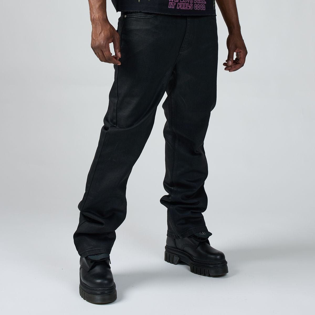 DUAA Moon Black Denim from On Time Fashions – Jeans by DUAA, Birmingham AL’s 1 fashion store and premier destination for streetwear, suits, kids fashion, and big & tall