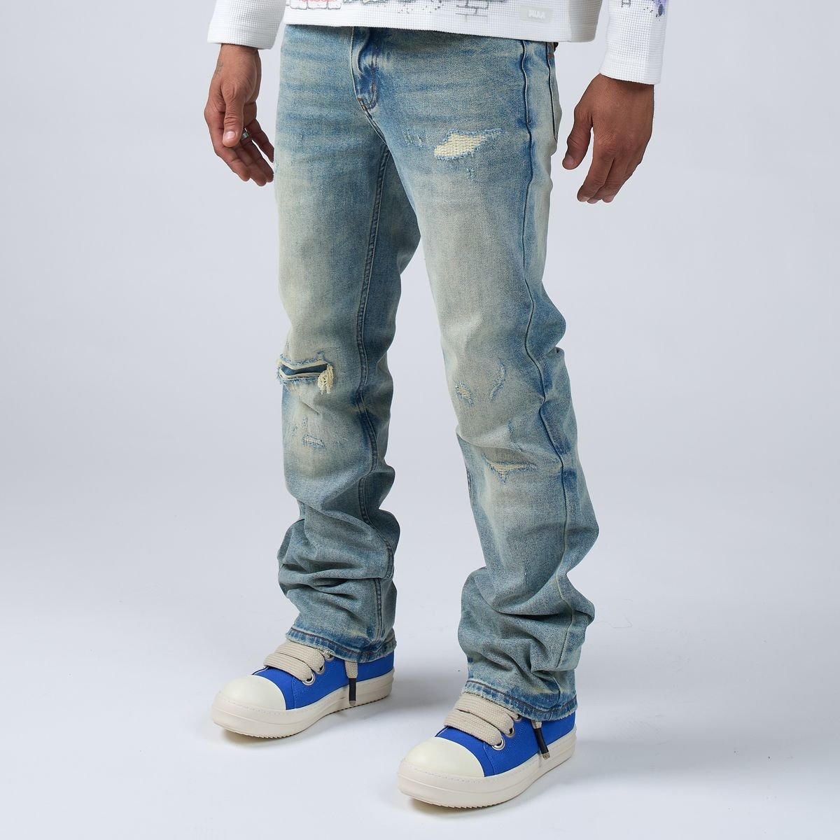 DUAA Neptune Denim from On Time Fashions – Jeans by DUAA, Birmingham AL’s 1 fashion store and premier destination for streetwear, suits, kids fashion, and big & tall