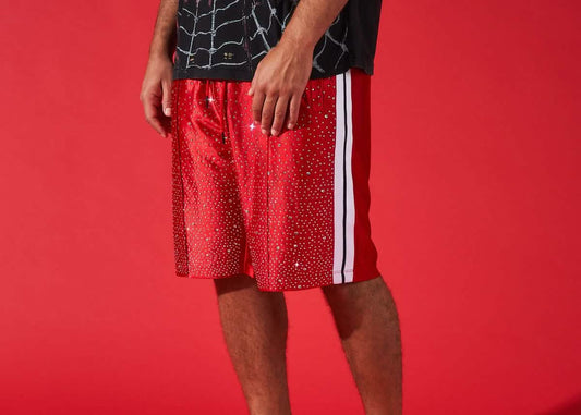 Duaa Stone Track Short from On Time Fashions – Shorts by Duaa, Birmingham AL’s 1 fashion store and premier destination for streetwear, suits, kids fashion, and big & tall