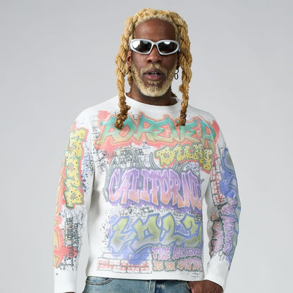 DUAA Street Long Sleeve from On Time Fashions – Long Sleeve Tee by DUAA, Birmingham AL’s 1 fashion store and premier destination for streetwear, suits, kids fashion, and big & tall