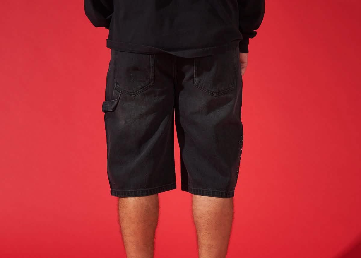 Duaa Supplication Denim Short from On Time Fashions – Shorts by Duaa, Birmingham AL’s 1 fashion store and premier destination for streetwear, suits, kids fashion, and big & tall