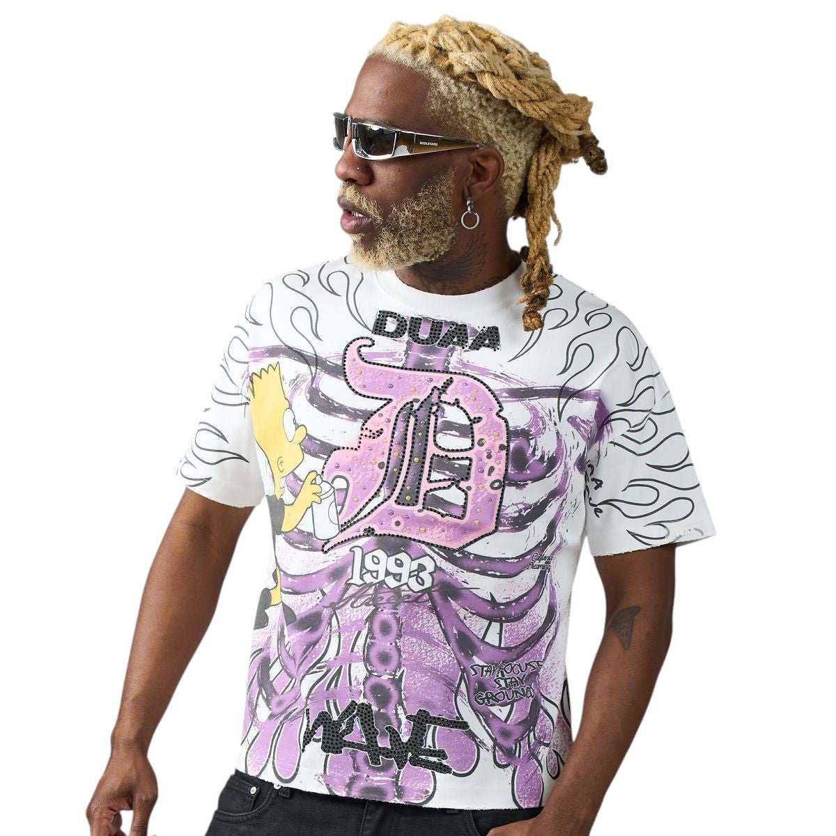 Duaa Xray Tee from On Time Fashions – T-shirt by DUAA, Birmingham AL’s 1 fashion store and premier destination for streetwear, suits, kids fashion, and big & tall