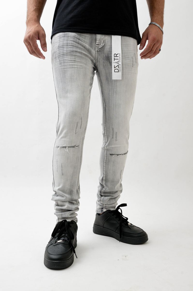 DZTR 3D Rip Super Stretch Denim from On Time Fashions – Jeans by Premium Disaster, Birmingham AL’s 1 fashion store and premier destination for streetwear, suits, kids fashion, and big & tall