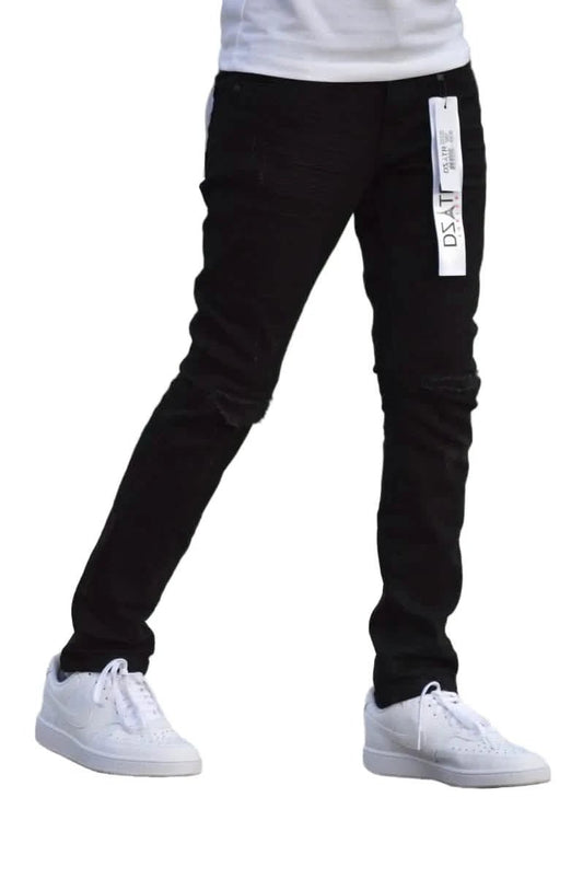 DZTR Kid's 3D Ripped Ultra Stretch Denim from On Time Fashions – Kid's Jeans by Premium Disaster, Birmingham AL’s 1 fashion store and premier destination for streetwear, suits, kids fashion, and big & tall